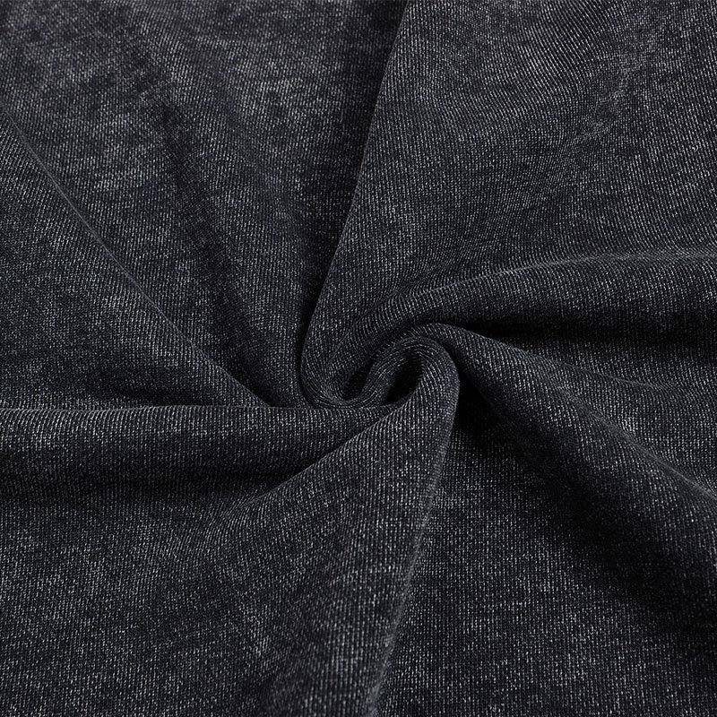 Round Neck Sweater Women's Worn Looking Washed-out
