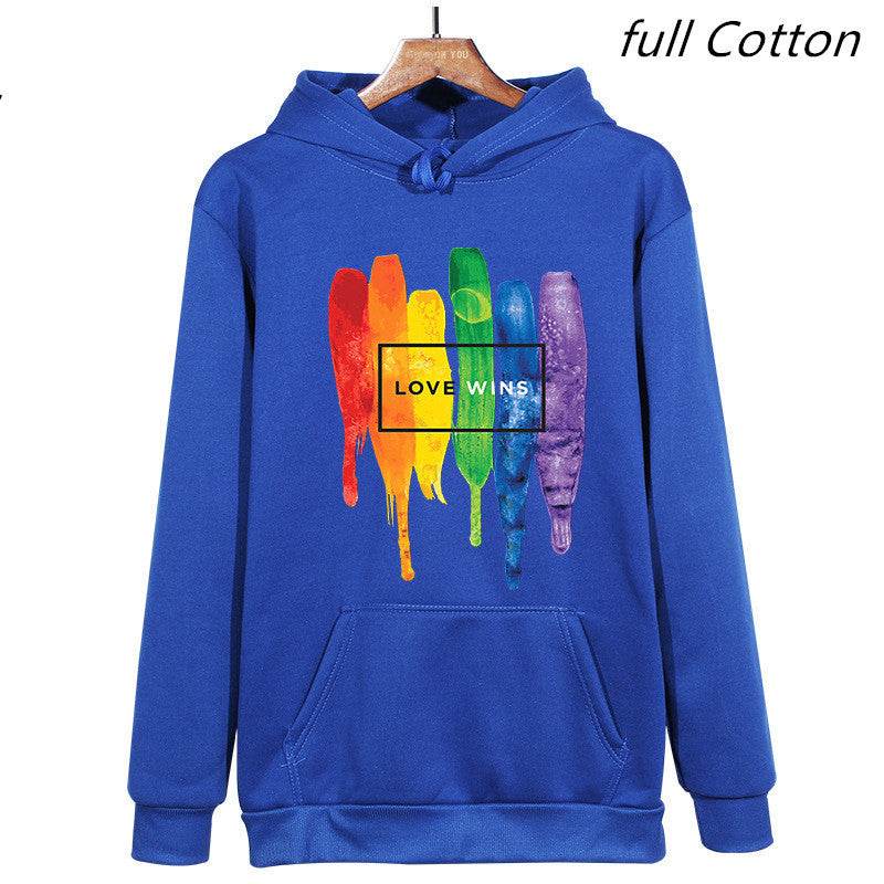 Men's Pride Lgbt Cotton Fleece Hoodies Sweatshirts