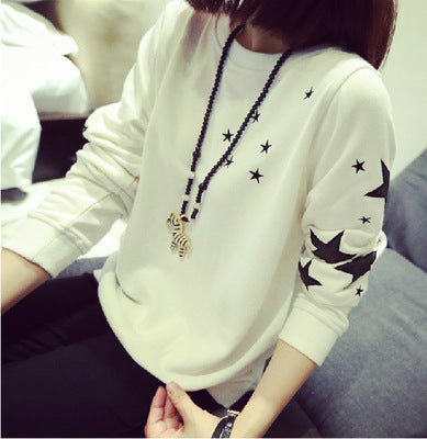 Autumn And Winter Couple Women's Long-sleeved Korean Style