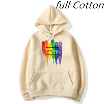 Men's Pride Lgbt Cotton Fleece Hoodies Sweatshirts