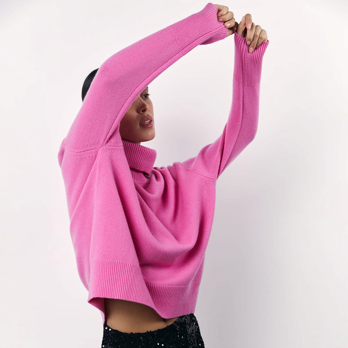 Winter Turtleneck Sweater Fashion Personality Long Sleeve Knitted