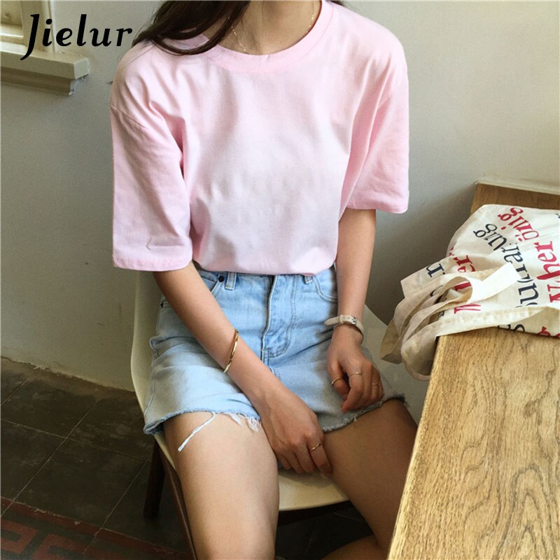 15 Colors Women's T-shirts Loose Casual Harajuku