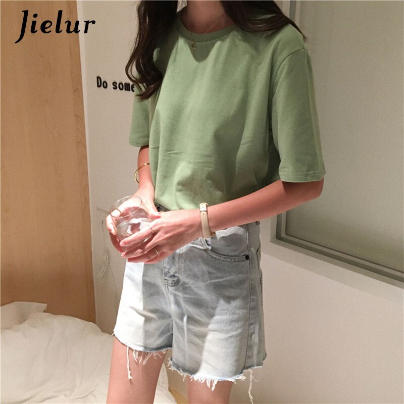 15 Colors Women's T-shirts Loose Casual Harajuku