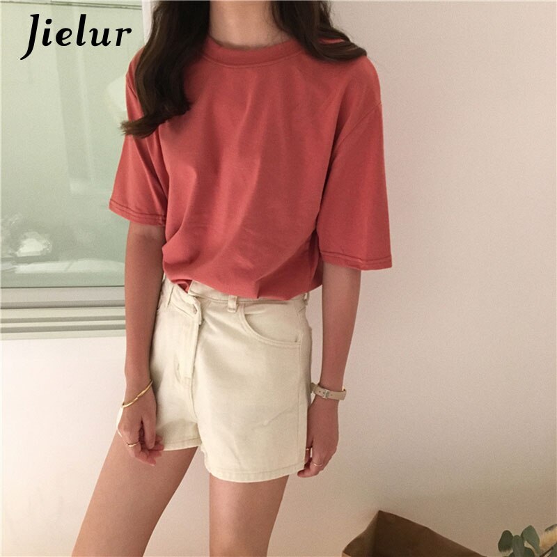 15 Colors Women's T-shirts Loose Casual Harajuku