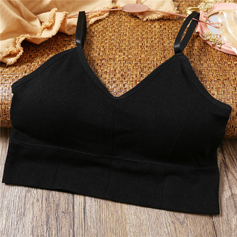 Women Tank Crop Top Seamless Underwear Female Crop Tops