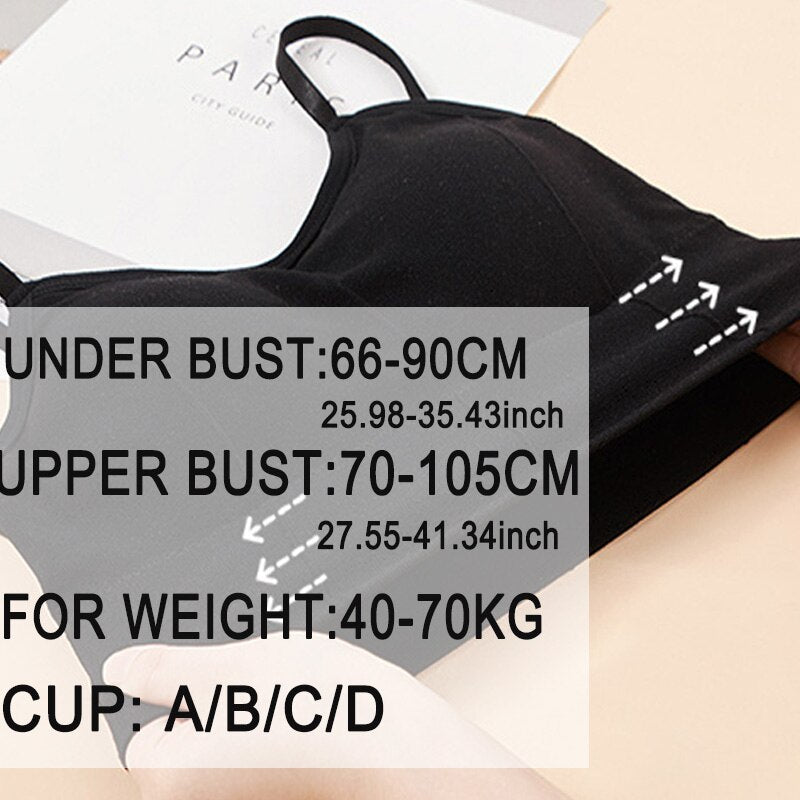 Women Tank Crop Top Seamless Underwear Female Crop Tops