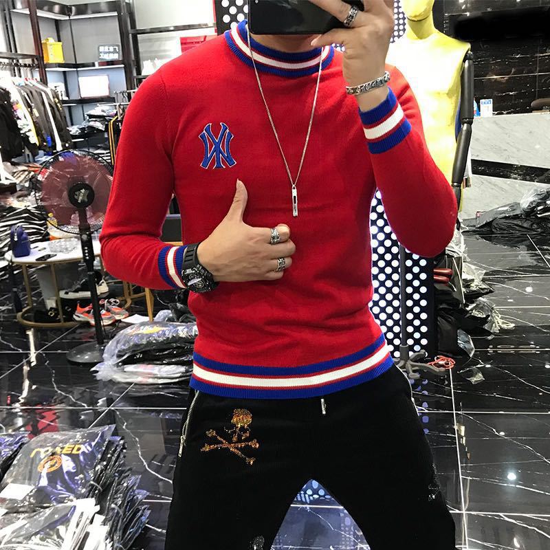 New Arrival Top Fashion Sale Men Sweater O-neck Pullovers