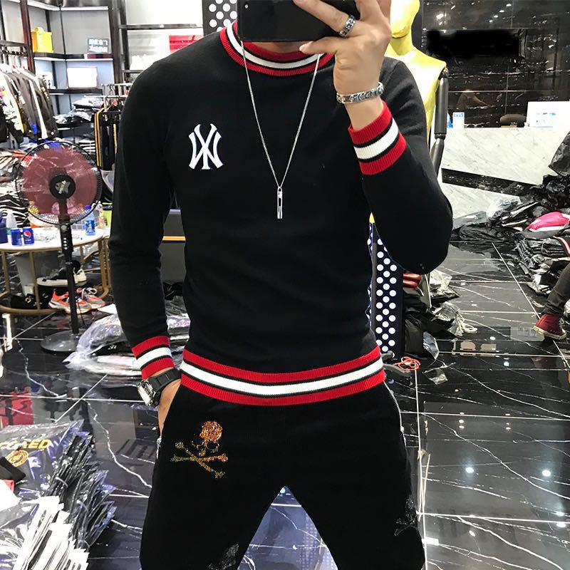 New Arrival Top Fashion Sale Men Sweater O-neck Pullovers