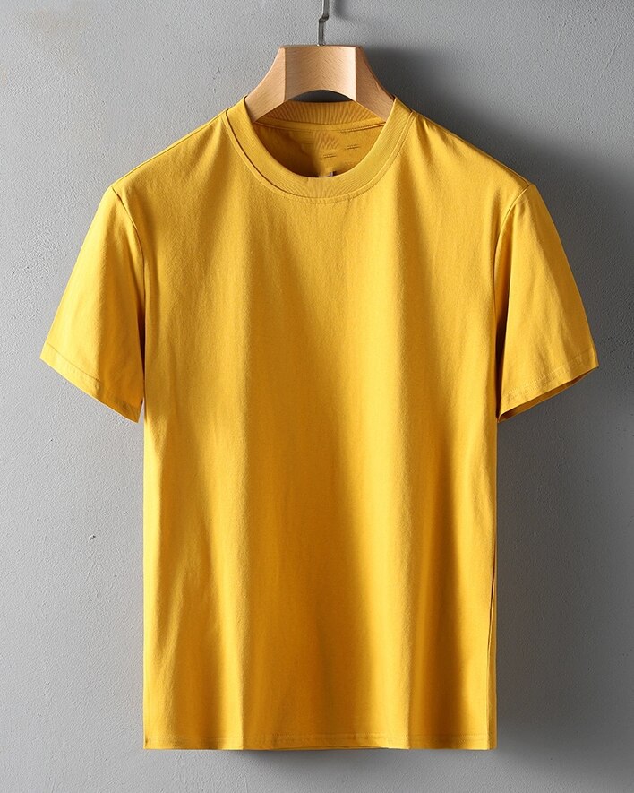 WYWM Summer Women Basic Loose T Shirt Solid Color Oversized Cotton Harajuku Short Sleeve Knitted Tees Korean Casual Female Tops