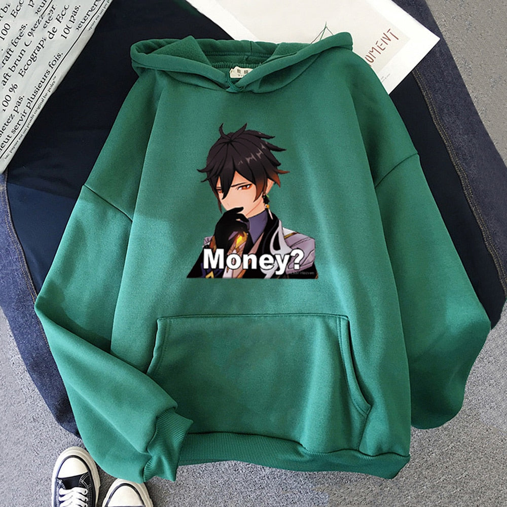 Impact Hot Game Anime Hoodie Women Men Streetwear