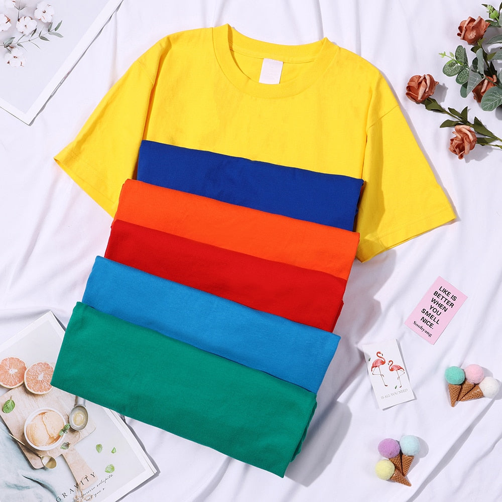 Harajuku T Shirt Women Creativity Tee Clothes Loose Summer