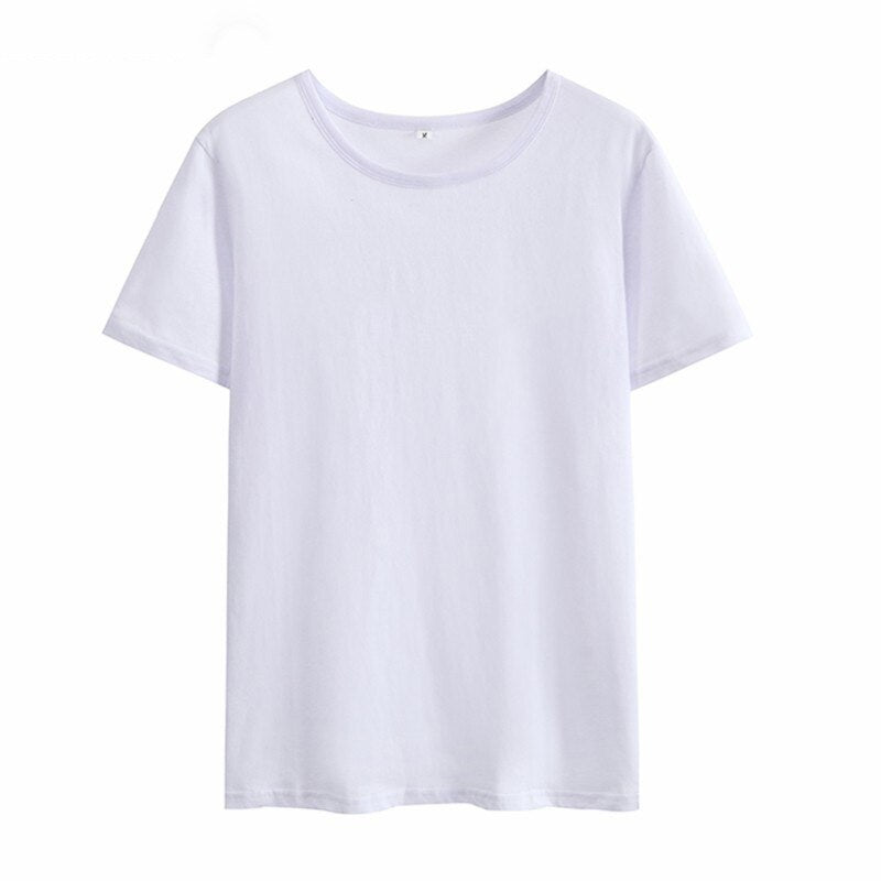 Introvert Social Distancing T Shirts Women Cotton Short