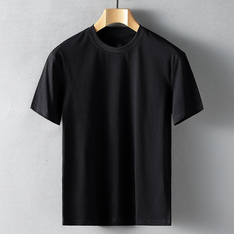 WYWM Summer Women Basic Loose T Shirt Solid Color Oversized Cotton Harajuku Short Sleeve Knitted Tees Korean Casual Female Tops