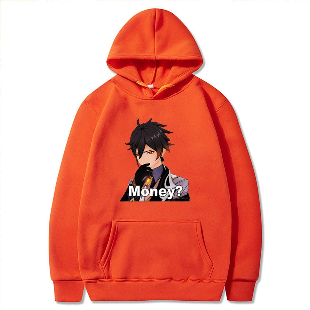 Impact Hot Game Anime Hoodie Women Men Streetwear