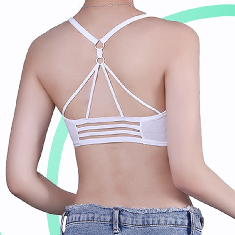 Women Tube Top Seamless Bra Bandeau Female Crop Top