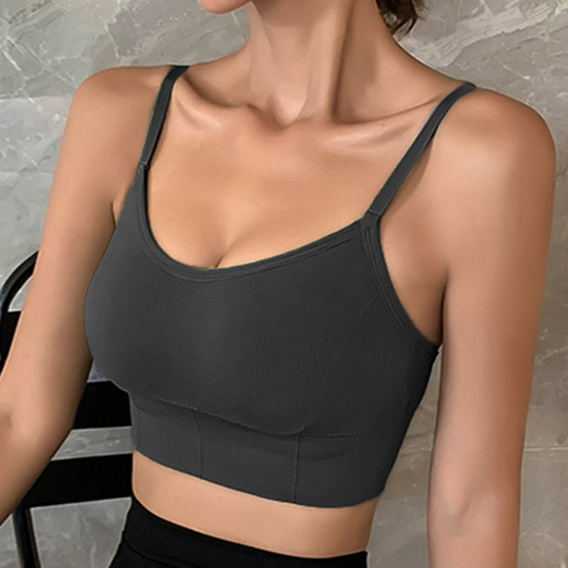 Women Tank Crop Top Seamless Underwear Female Crop Tops