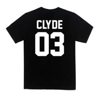 BONNIE CLYDE 03 Funny letters couple t shirts 2020 summer fashion black white women t shirt cotton short sleeve camisetas mujer