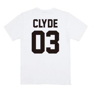 BONNIE CLYDE 03 Funny letters couple t shirts 2020 summer fashion black white women t shirt cotton short sleeve camisetas mujer