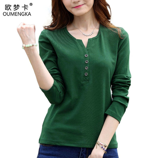 Tee Shirt Femme Autumn Long Sleeve t-shirt Women t shirt