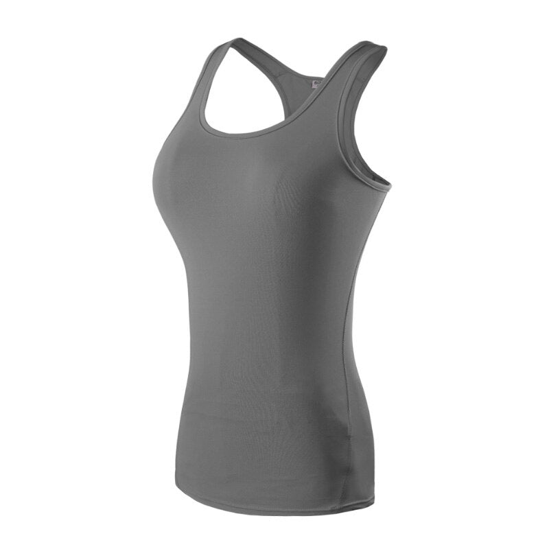 Yoga Shirt Sport Running Quick Dry Vest High elasticity Tight fitting