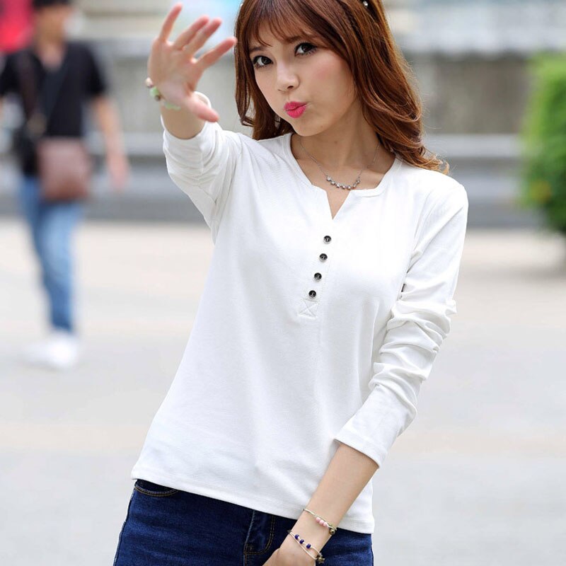 Tee Shirt Femme Autumn Long Sleeve t-shirt Women t shirt