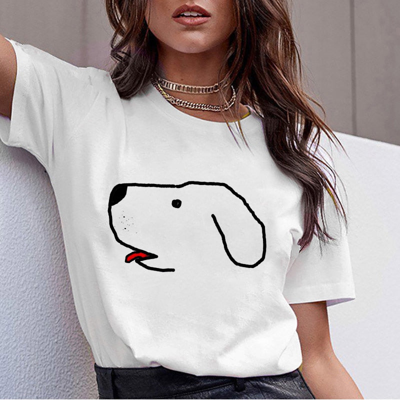 Dachshund Pug Teckel Funny T Shirt Women