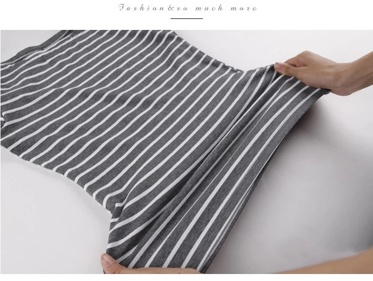 Basic Striped T-shirt Women Casual Cotton Stretchy Long Sleeve Spring Autumun Tops Tee Plus Size S-5XL Casual T01301B