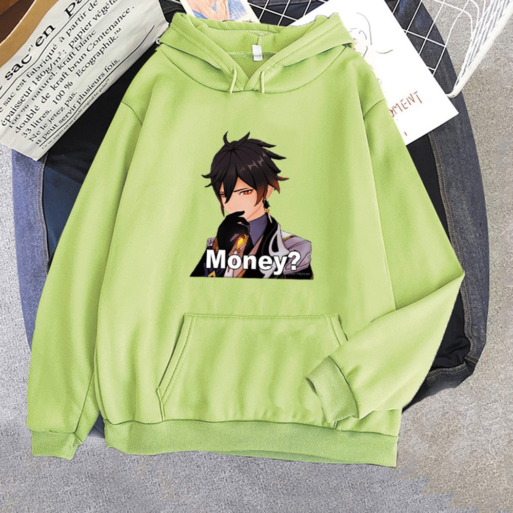 Impact Hot Game Anime Hoodie Women Men Streetwear