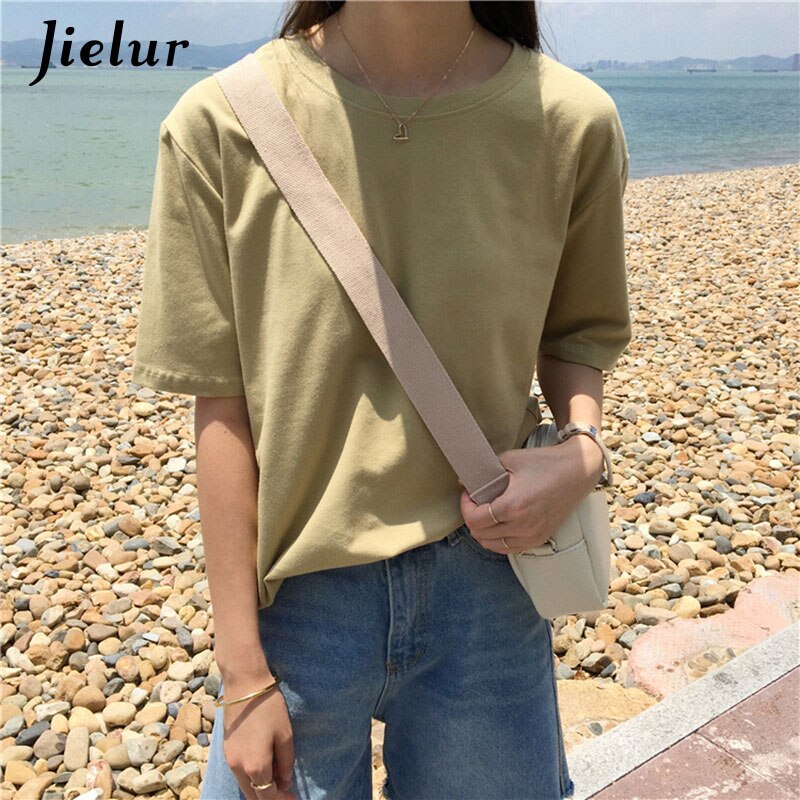 15 Colors Women's T-shirts Loose Casual Harajuku