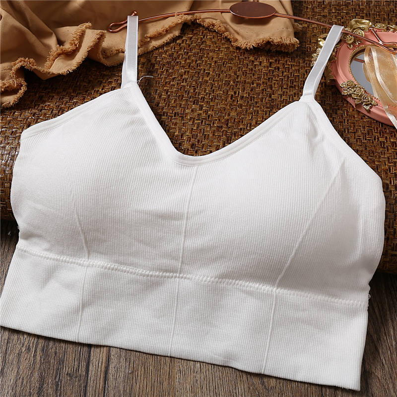 Women Tank Crop Top Seamless Underwear Female Crop Tops