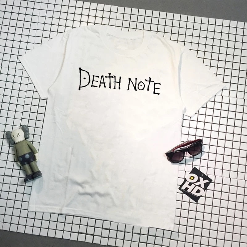 Death Note Harajuku Gothic Oversize T Shirt Short Sleeve