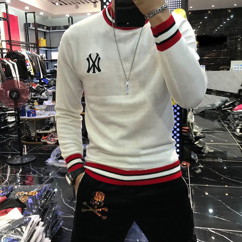 New Arrival Top Fashion Sale Men Sweater O-neck Pullovers