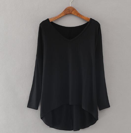 Summer Cotton T Shirt Women Harajuku Bamboo Batwing Sleeve