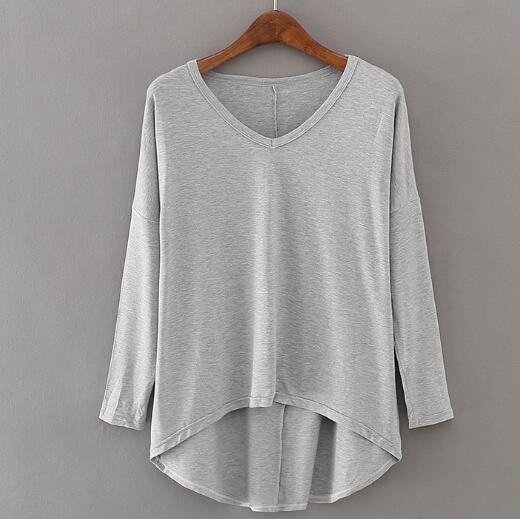 Summer Cotton T Shirt Women Harajuku Bamboo Batwing Sleeve