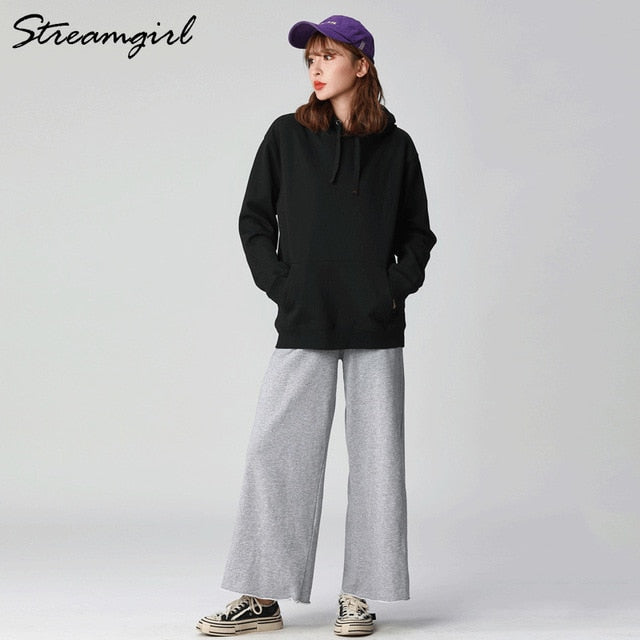 Women's Sweatshirt Cotton Oversized Hoodies And Sweatshirts Oversize Pink Sweatshirt With Hood Yellow Cotton Hoodies Women